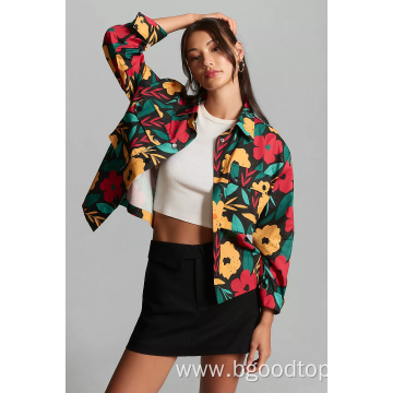 Women's floral jacket wholesale